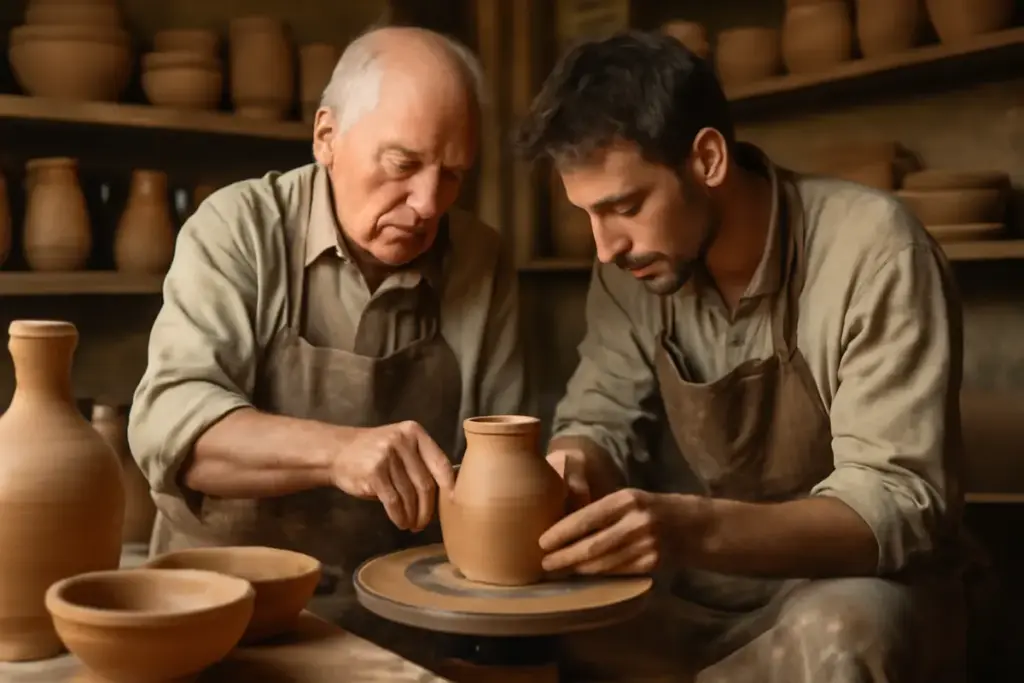 Storie di artigiani della ceramica: tradizioni che continuano grazie a gesti tramandati