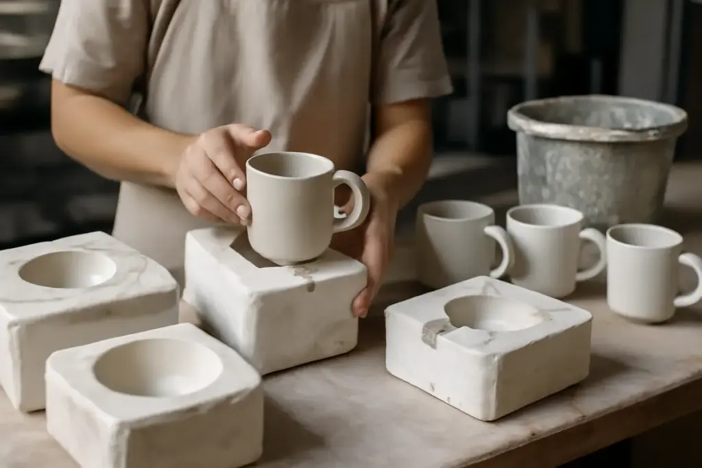 Ceramica con stampi in gesso: quando conviene usarli per velocizzare la produzione