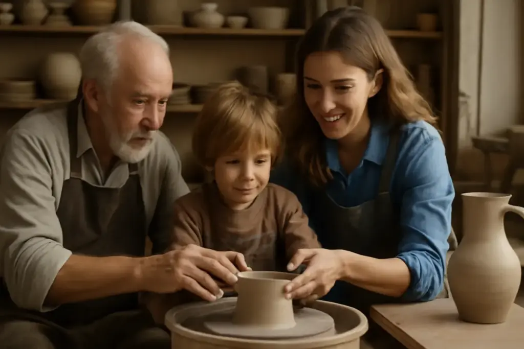 Come si trasmettono i segreti della ceramica in famiglia? Il passaggio generazionale spiegato dagli artigiani