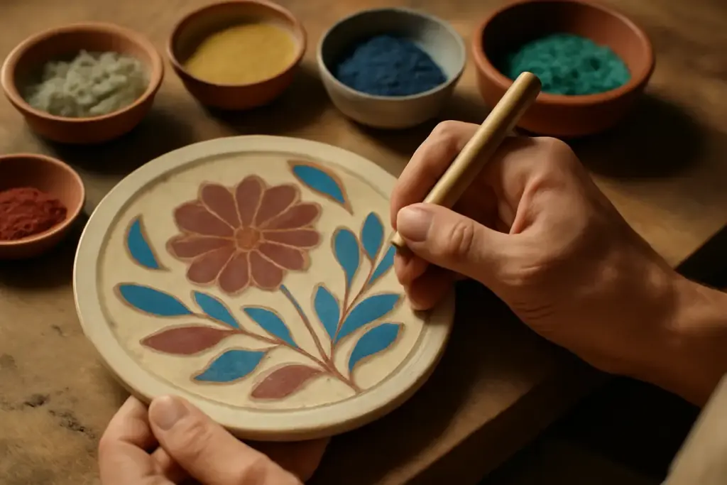 Tecnica dell’intarsio per ceramica artistica: aggiungi profondità e colore alle tue creazioni