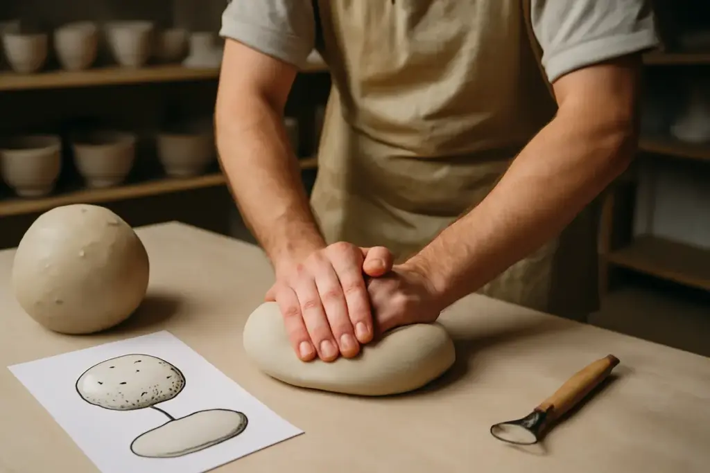 Come evitare bolle d’aria nella ceramica fatta a mano? Il metodo che riduce al minimo gli scarti