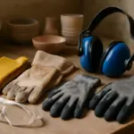 Guanti e protezioni per ceramisti: cosa serve davvero in laboratorio per lavorare in sicurezza