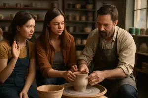 Dove trovare dimostrazioni dal vivo di modellatura della ceramica? Esperienze interattive per imparare direttamente dagli artisti