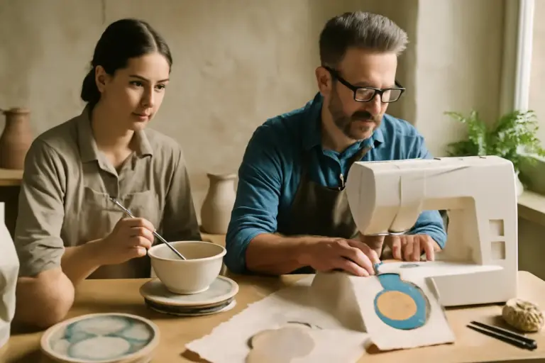 Chi sono gli artigiani che uniscono ceramica e altre arti? Collaborazioni sorprendenti che arricchiscono il settore