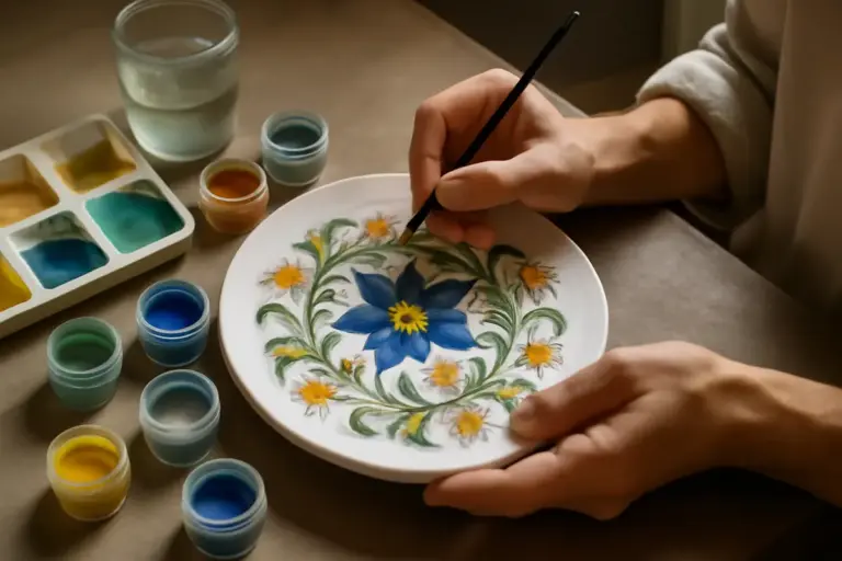 Come usare i colori sottocristallina su ceramica? Il trucco per ottenere decorazioni vive e stabili