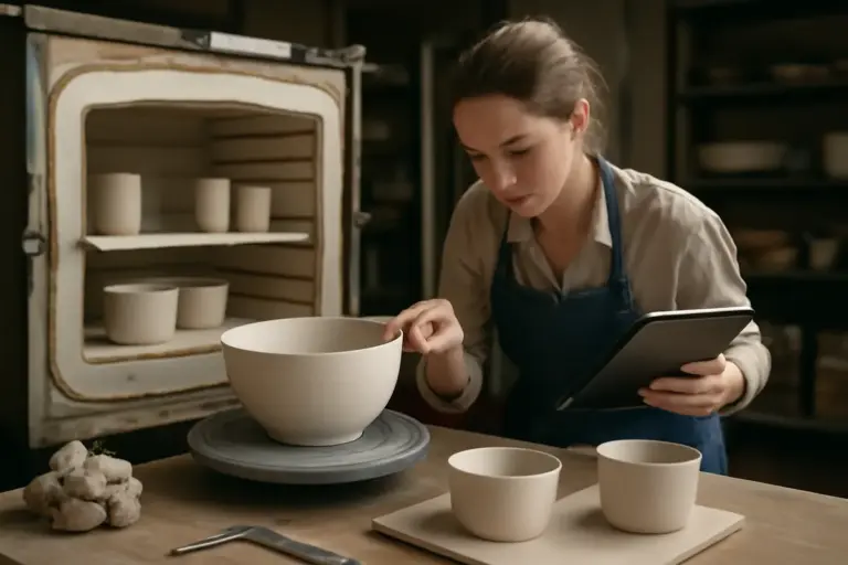 Come evitare che la ceramica si deformi in cottura? I controlli da fare a ogni fase per non sprecare materiale