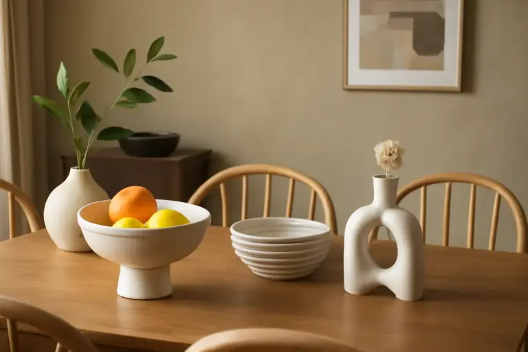 Centrotavola in ceramica fatti a mano: idee di design che rinnovano la sala da pranzo