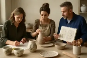 Come nasce una nuova collezione di ceramica artistica? Le fasi creative illustrate dai protagonisti