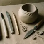 Coltelli e taglierine nella scultura ceramica: strumenti base e idee per effetti originali