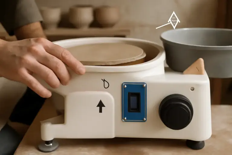 Come riconoscere la qualità di un tornio per ceramica? Cinque dettagli tecnici che fanno la differenza