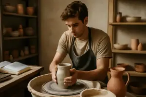 Cosa spinge un giovane a diventare ceramista? Un percorso tra passione, studio e sfide vere